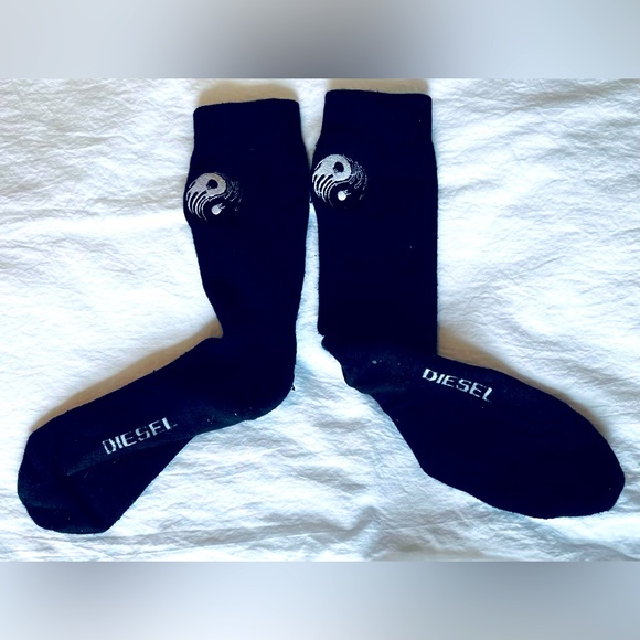 Diesel Men’s Socks Yin / Yang Symbol - Picture 1 of 3